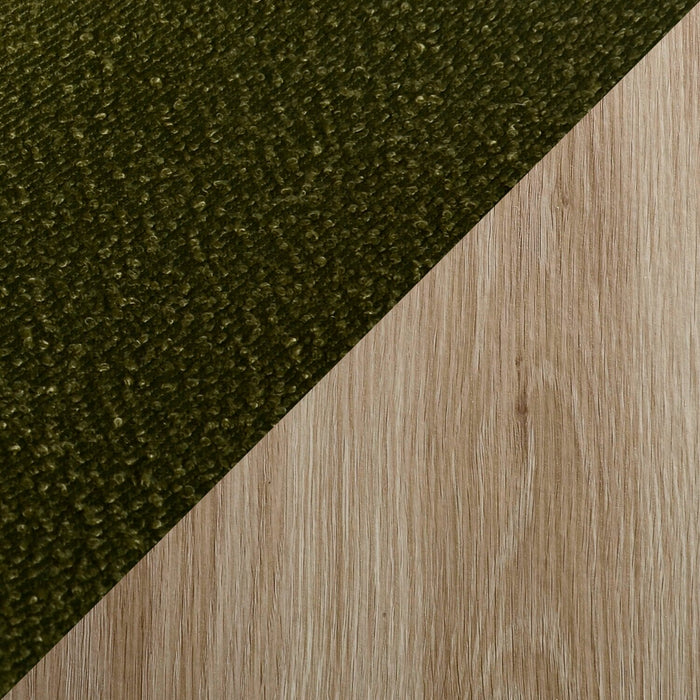 Joss 7pc Dining Set with Table & 6 Chairs - 63-86.5\"W Butterfly Extension, Metal  - Natural/Green