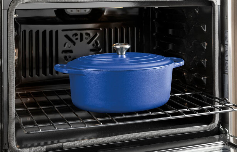 GE 30\" 5 Cu. Ft. Electric Single Wall Oven with No Preheat Air Fry - Slate - JTS5000EVES