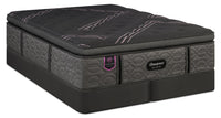 Beautyrest Black Signature Magenta Euro Pillowtop King Mattress Set 
