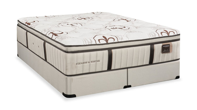  Stearns & Foster® Burnley Luxury Pillowtop Medium King Mattress Set