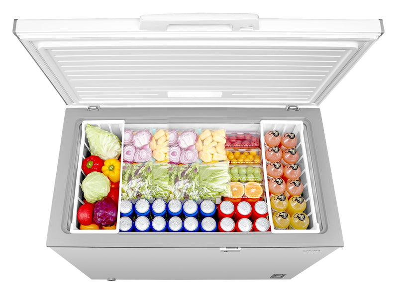 Midea 10.3 Cu. Ft. Convertible Chest Refrigerator-Freezer - MRC10M4CWW 