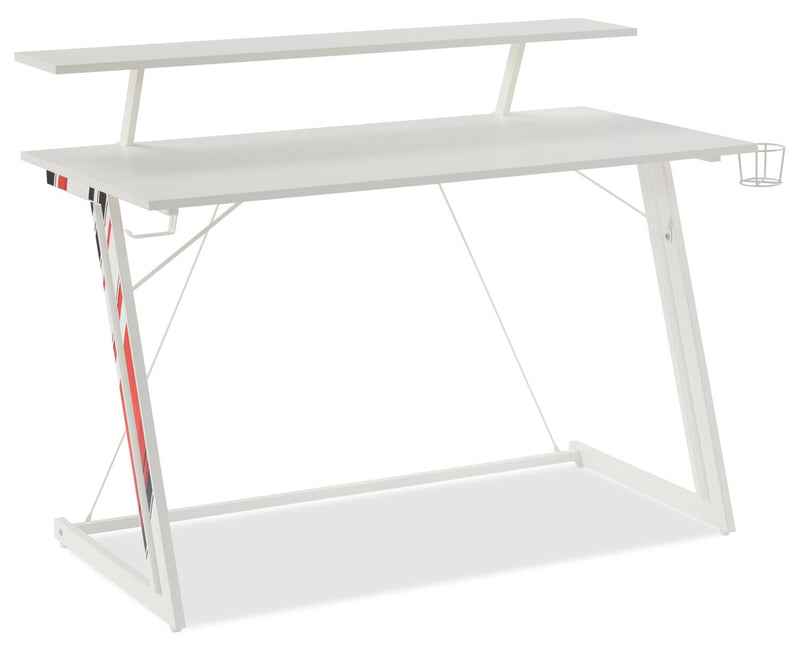 Sparta Gaming Desk - White