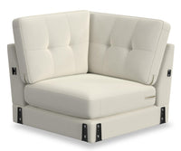 BLOK Modular Corner Chair – Ivory Boucle 