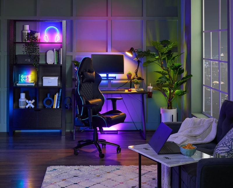 Sparta Gaming Desk - Black