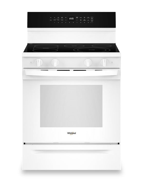 Whirlpool 5.3 Cu. Ft. Electric Range with Air Fry and Self-Clean - White - YWFES7530RW