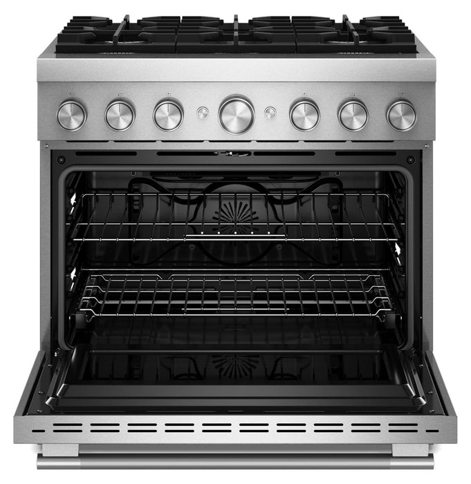 KitchenAid 5.1 Cu. Ft. Dual Fuel Range with No Preheat Air Fry – Stainless Steel - KFDS936SSS 