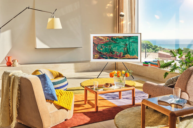 SAMSUNG 50\" LS03F The Frame with Vision AI QLED 4K UHD Smart TV (QN50LS03FAFXZC) - 2025 Model