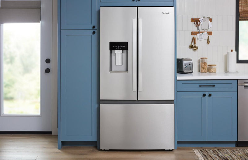 Whirlpool 36\" 23.4 Cu. Ft. French Door Refrigerator - Fingerprint-Resistant Stainless Steel - WRFC5036RZ