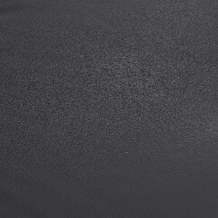 Tommy 28.7\" Faux Leather Adjustable Office Chair with Footrest and Adjustable Arms – Black 