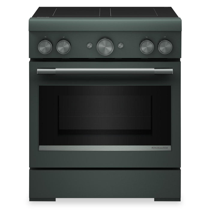 KitchenAid 30\" 4.1 Cu. Ft. Freestanding Convection Range with No Preheat Air Fry - Juniper - KFIS930SJP