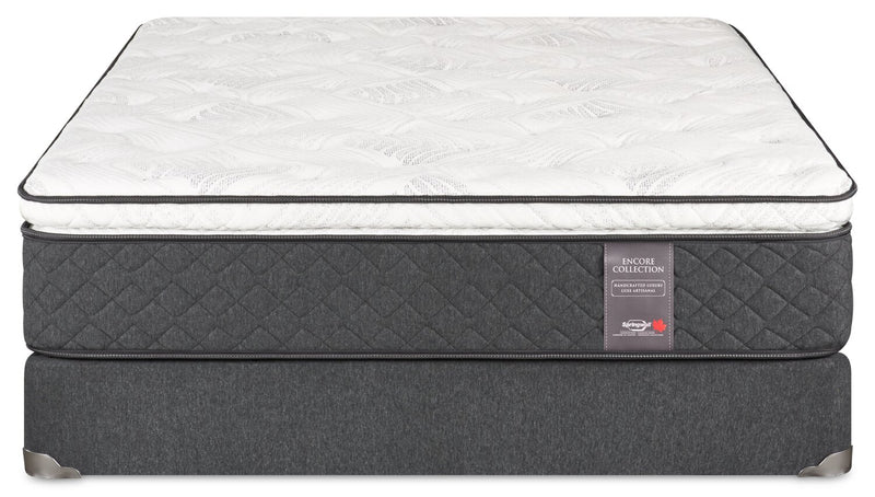 Springwall Encore Atmosphere Pillowtop Medium Queen Mattress Set