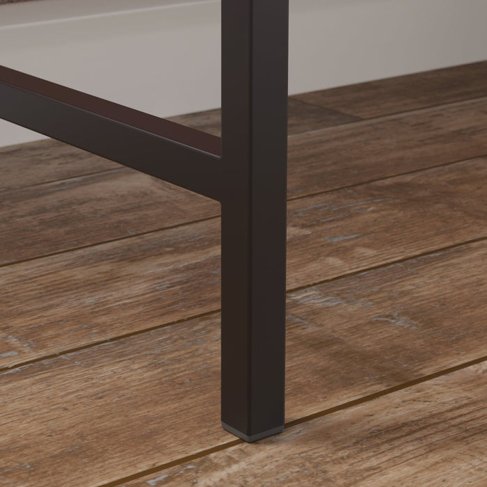 Bradley 45\" Pedestal Office Desk with Cabinet – Prime Oak 