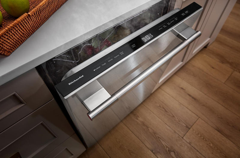 KitchenAid 24\" 44 dBA Dishwasher with 360° Max Jets™ Third Rack - Black Ore - KDFS424SBE