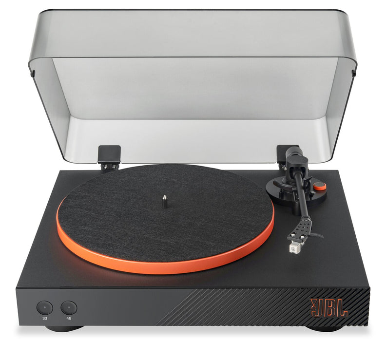 JBL Bluetooth® Spinner Turntable - Black and Orange