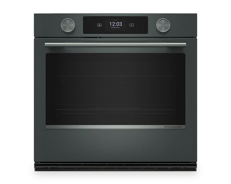 KitchenAid 30\" Smart Electric Combo Wall Oven with Cooking Camera - Juniper - KOES930SJP