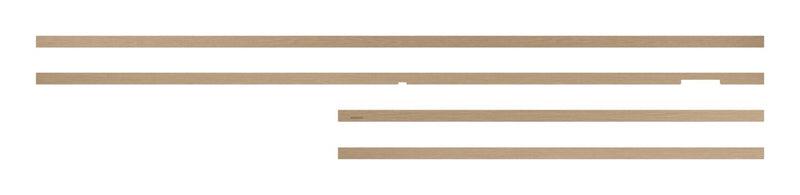 Samsung Customizable Bezel for 85\" The Frame Pro TV - Modern Teak