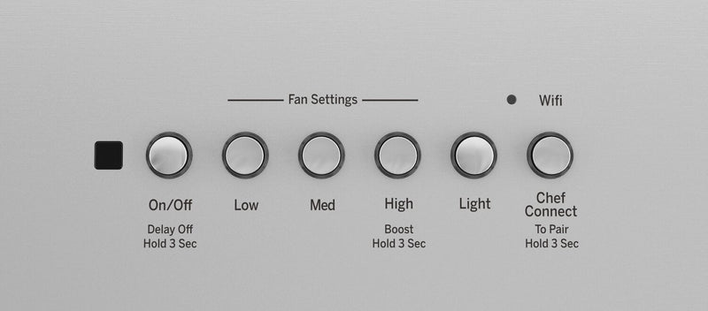 GE 42\" Smart Custom Hood Insert - Stainless Steel - UVC9420SLSS