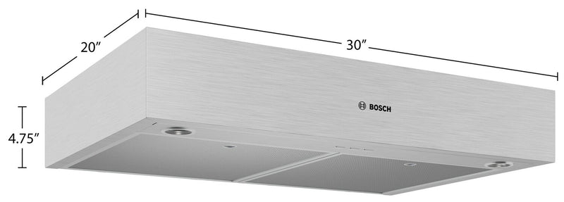 Bosch 30\" 500 Series Under-Cabinet Range Hood - DUH50353UC