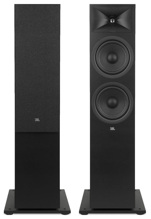 JBL Stage 280F Floorstanding Loudspeaker Set of Two – Black