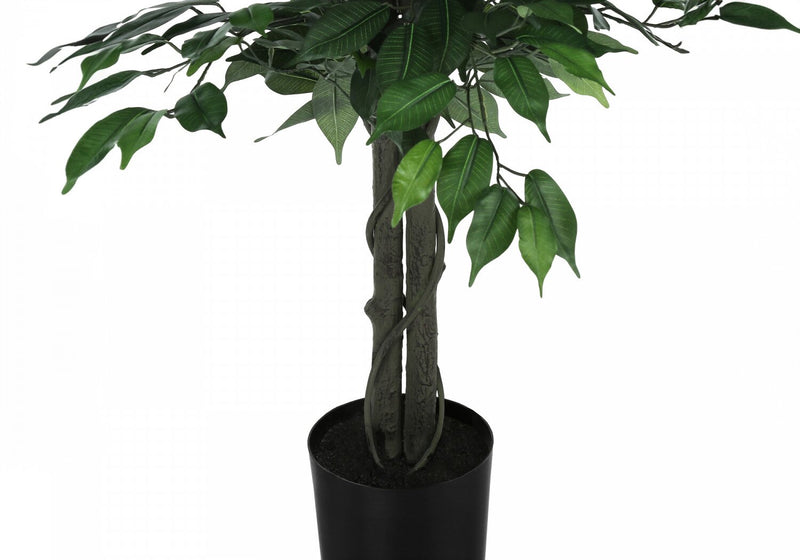 58\" Artificial Ficus Tree in 6\" Pot