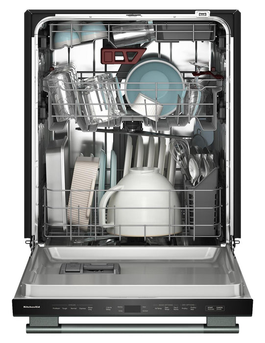 KitchenAid 24\" 41 dBA Dishwasher with Third Level Jet Rack – Juniper - KDTS324SJP