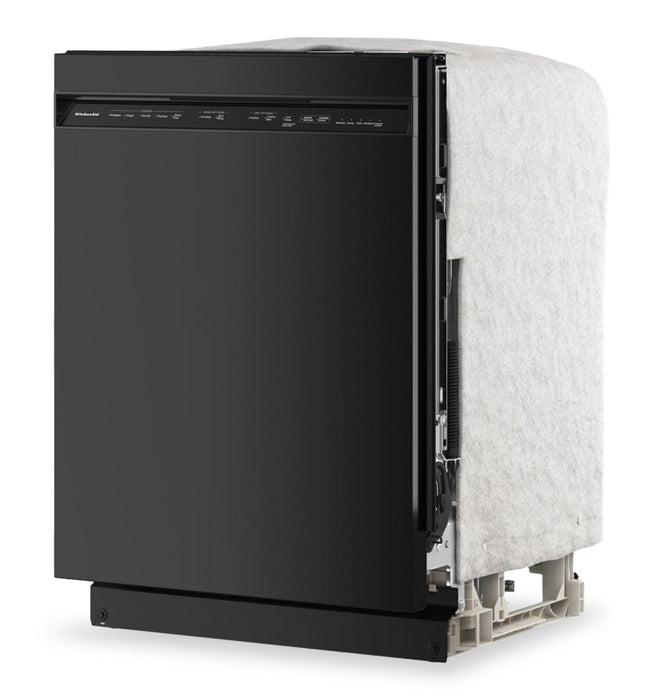 KitchenAid 24\" 47 dBA Dishwasher with Third Level Utensil Rack – Black - KDFS224SBL