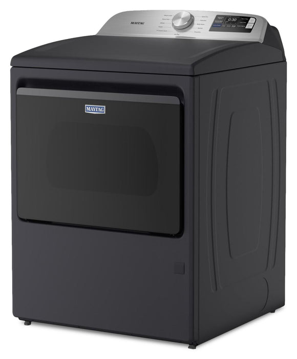 Maytag 6.0 Cu. Ft. Smart Top-Load Washer and 7.4 Cu. Ft. Gas Dryer – Midnight Steel 