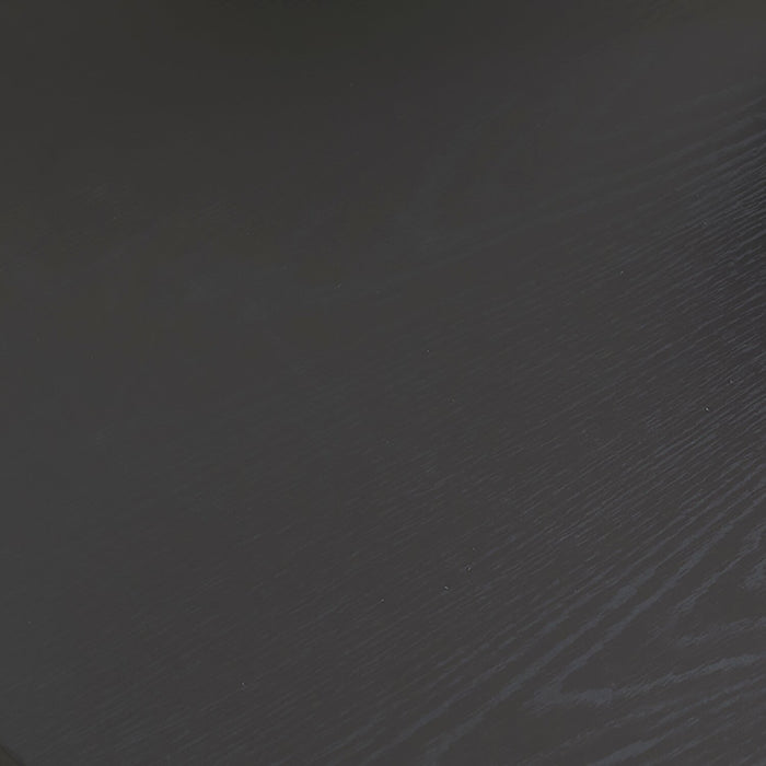 Oscar 47\" Reversible Office Desk with Storage – Matte Black