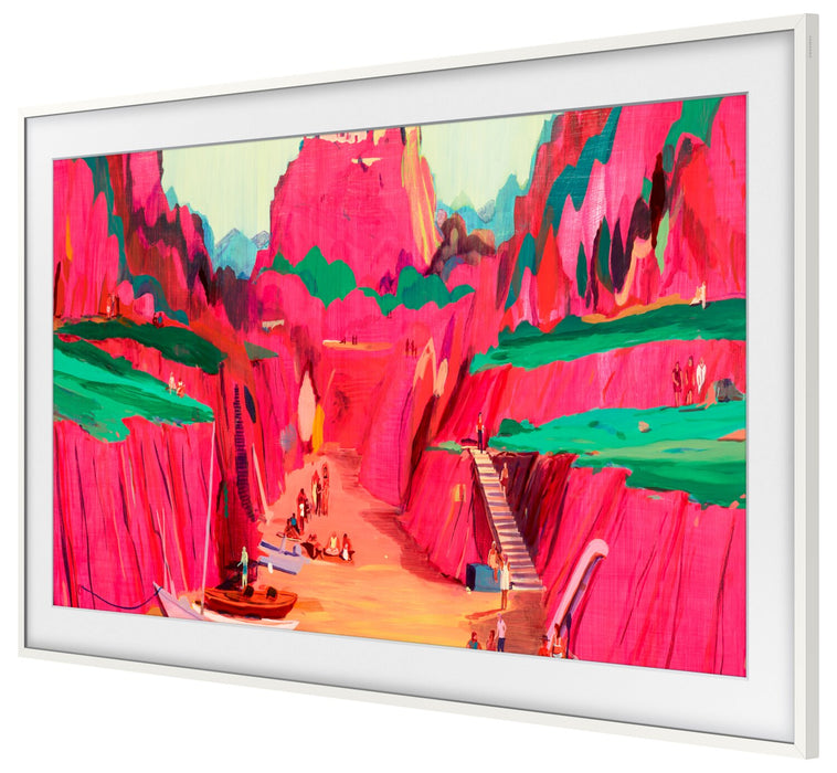 Samsung Customizable Bezel for 75\" The Frame Pro TV - Modern White
