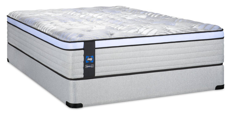 Sealy Posturepedic® 800 Series Strasbourg Eurotop Plush Queen Mattress Set