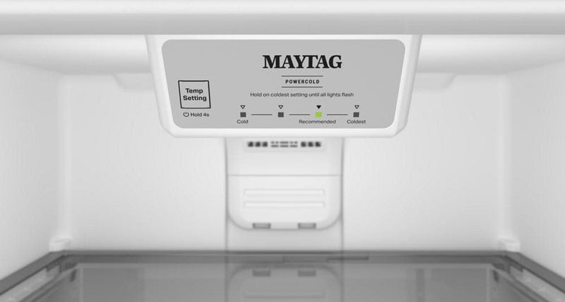 Maytag 30\" 19 Cu. Ft. Top-Freezer Refrigerator – Fingerprint Resistant Stainless Steel - MRTX5119SZ