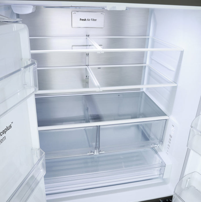 LG 36\" 24 Cu. Ft. Counter-Depth MAX™ Zero Clearance™ French-Door Refrigerator - LF24Z6330S