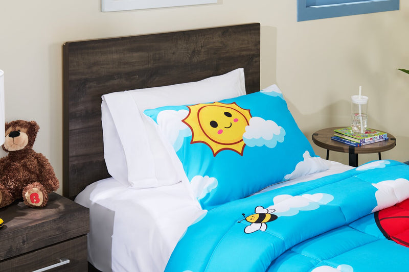 Brickley 3-Piece Full Comforter Set