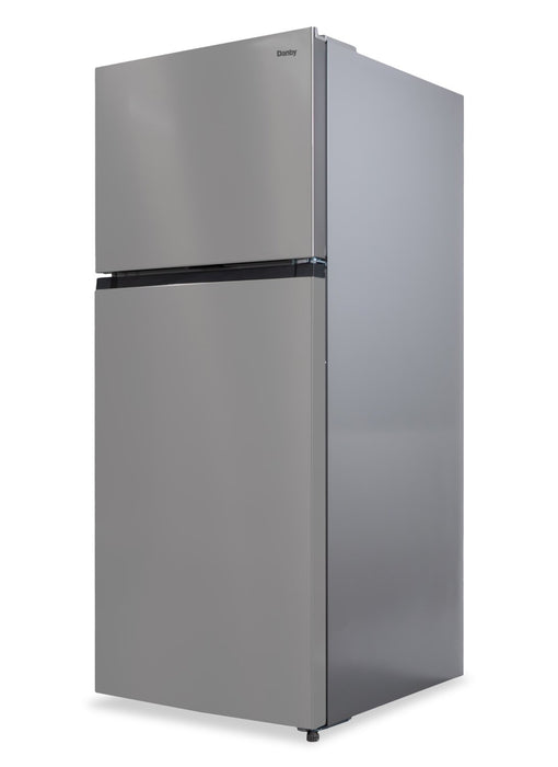 Danby 27” 18 Cu. Ft. Top Mount Refrigerator – Stainless Steel Look - DFF176B1SLDB
