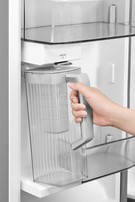 Midea 36\" 26.5 Cu. Ft. French Door Refrigerator with AutoFill Pitcher and Dual Ice Maker - MRF27I6BST