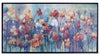Floral Garden Framed Acrylic Painting - 26.5\" x 52.5\"