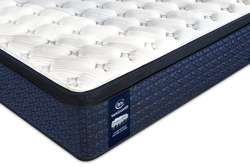 Serta Vanguard Stonehaven Eurotop Firm Twin Mattress 