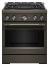 KitchenAid 4.1 Cu. Ft. Gas Range with No Preheat Air Fry Mode – Black Ore - KFGS930SBE