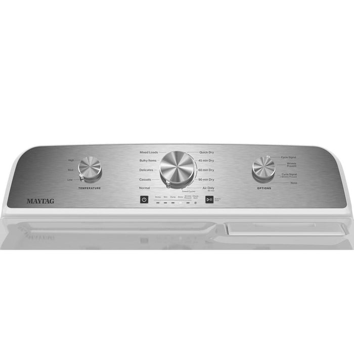 Maytag 7.0 Cu. Ft. Electric Dryer - White - YMED4205SW