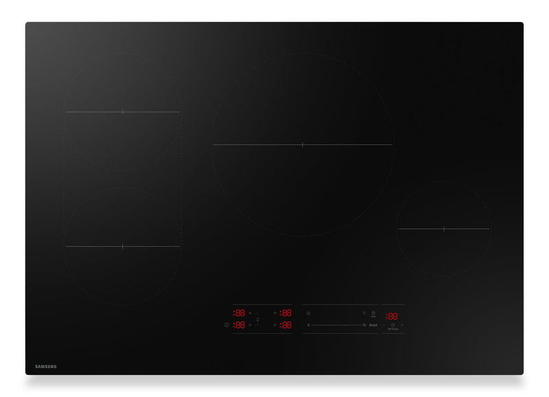 Samsung 30\" 4-Element Induction Cooktop - Black - CC70F30S2DAA