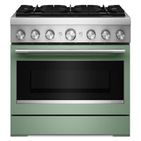 KitchenAid 5.1 Cu. Ft. Dual Fuel Range with No Preheat Air Fry – Cardamom - KFDS936SDC
