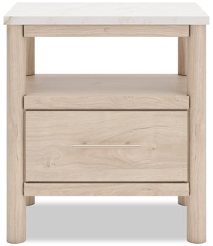 Jolie Bedside 2-Drawer Nightstand, 24