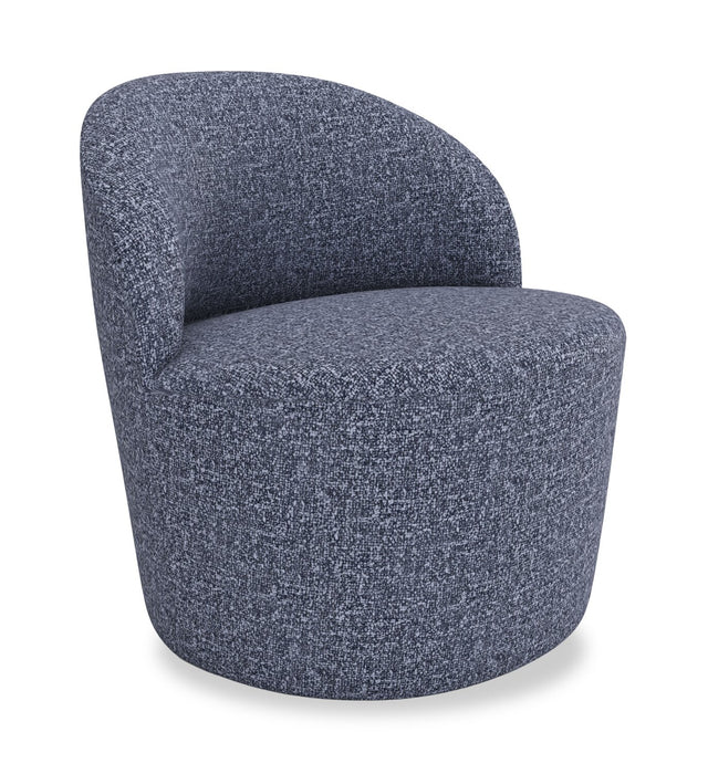 Lexi 28.35\" Fabric Accent Chair – Blue