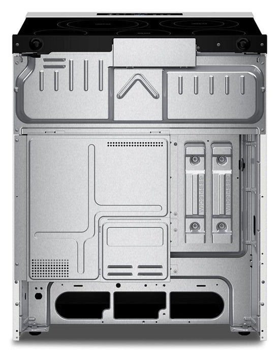 Whirlpool 30\" 5.3 Cu. Ft. Electric Smart Range with No Preheat Mode – White - YWSES3330TW
