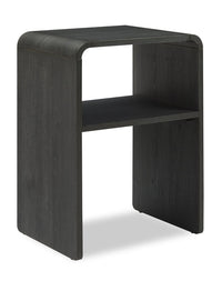 Odin Nightstand - Black Oak 