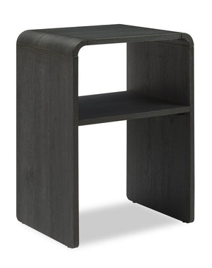 Odin Nightstand - Black Oak