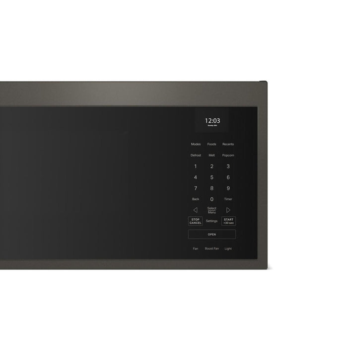 KitchenAid 1.1 Cu. Ft. Smart Low-Profile Over-the-Range Microwave - Black Ore - YKMML550RBE