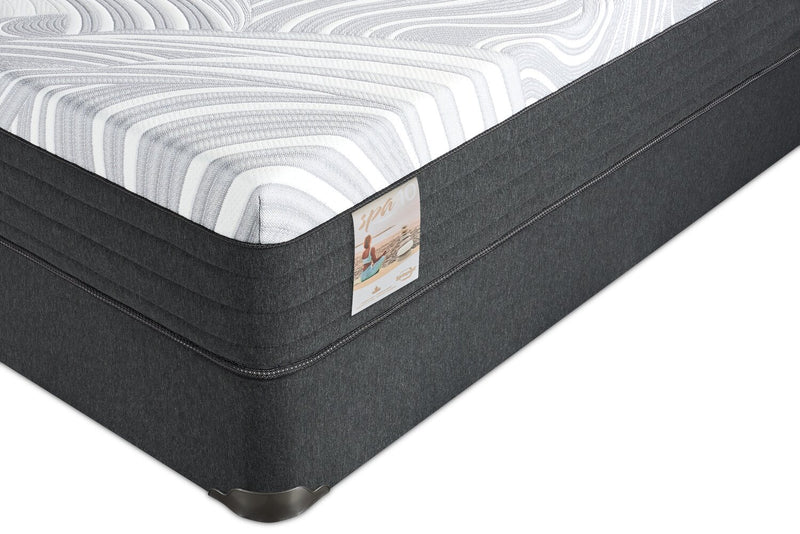 Springwall Spa 10 Firm Smooth Top Twin Mattress in a Box Set