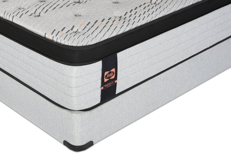 Sealy Posturepedic® Plus 1000 Series Bronson Eurotop Medium Twin Mattress Set