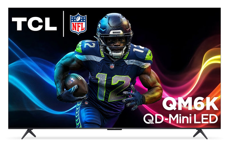 TCL 85\" QM6K QD-Mini LED QLED 4K UHD Smart Google TV (85QM6K)